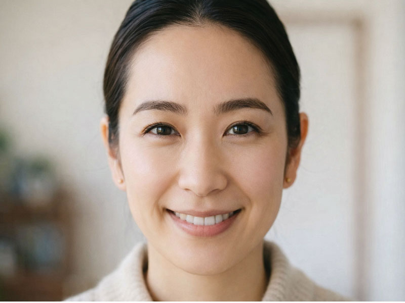 アーチ眉の見本