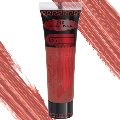 SofTap �\�t�^�b�v �^�g�D�[���C�N ���b�v �O �F�f 210 Blushed Petals�@�u���b�V���h�s�^���X